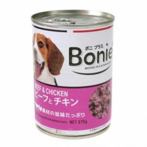 보니 쇠고기n치킨 캔 (375g)