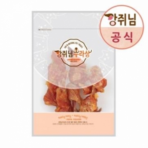 강쥐님 수제간식 돼지귀치킨말이 (50g)