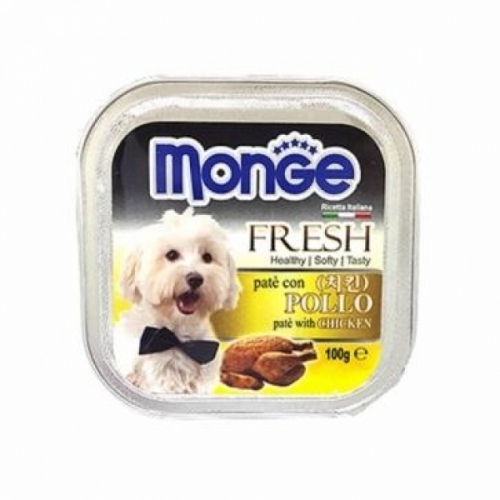 바우와우 monge사각캔 치킨 (100gx16개)