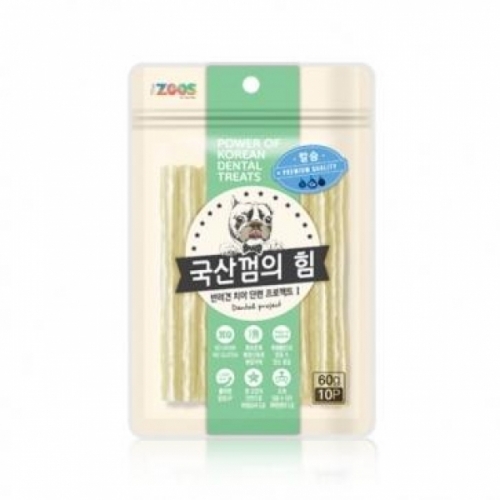 국산껌의 힘 칼슘 (10p 60g)