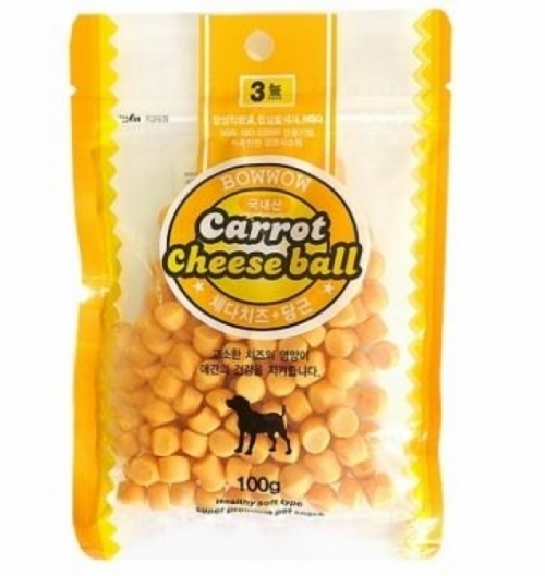 바우와우 당근볼 (100g)
