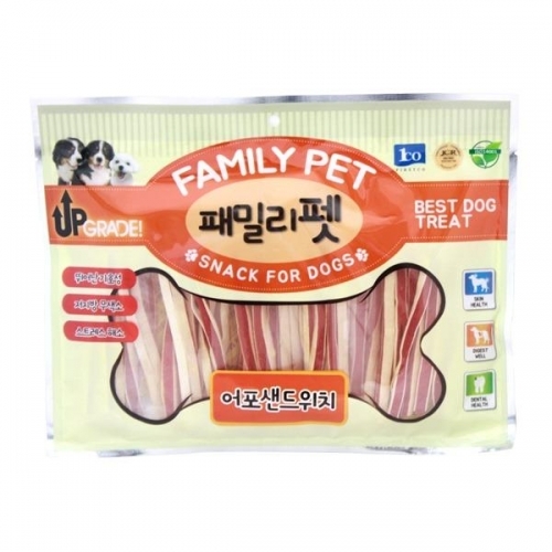 패밀리펫 어포샌드위치 400g