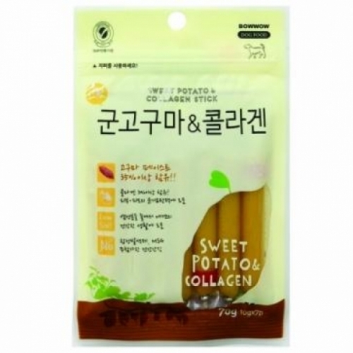 바우와우 군고구마 콜라겐 (70g)