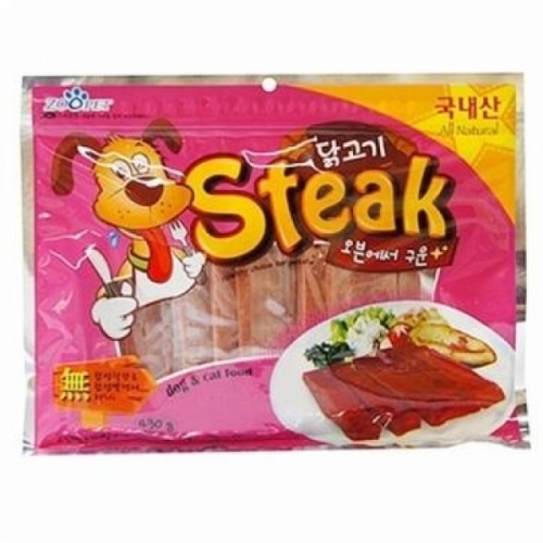 쥬펫 닭고기 스테이크 (430g)
