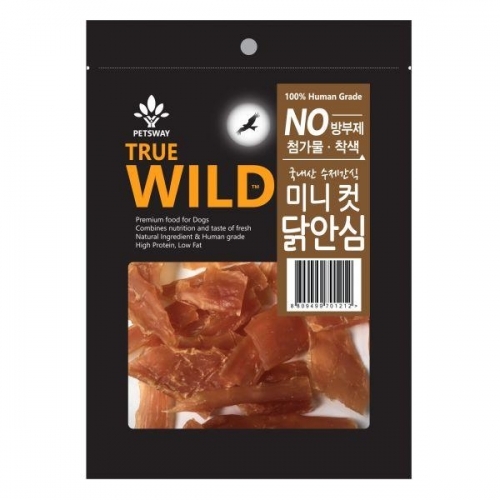 국산수제간식 트루와일드 프리미엄 - 미니컷 닭안심 130g