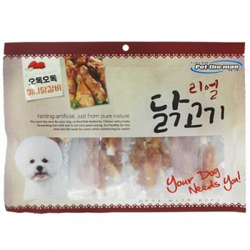 펫더맨 리얼 닭고기 미니 닭갈비 - 300g