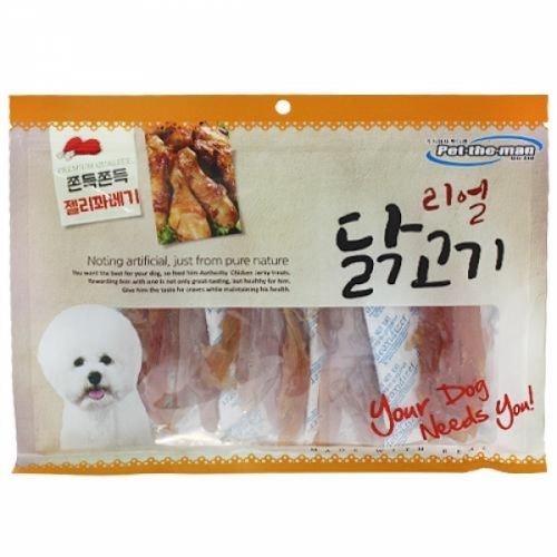 펫더맨 리얼 닭고기 젤리 꽈배기 - 300g