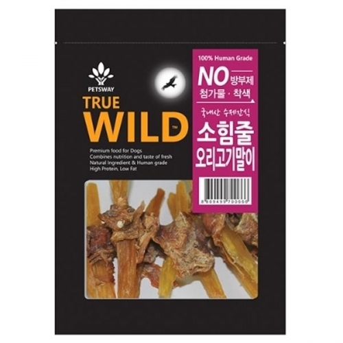 트루와일드 프리미엄 소힘줄 오리고기말이 70g