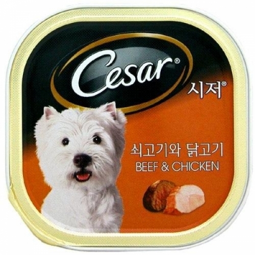 시저캔 (쇠고기와닭고기) 24개(1박스)