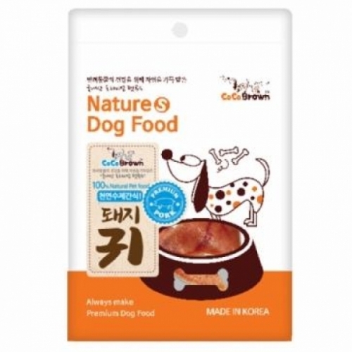 코코브라운 천연 수제간식 돼지귀 1p(작은귀2p gt 큰귀1p로변경)
