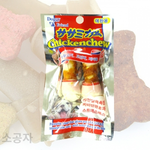 소공자 도기프랜드 치킨츄 60g x 3개