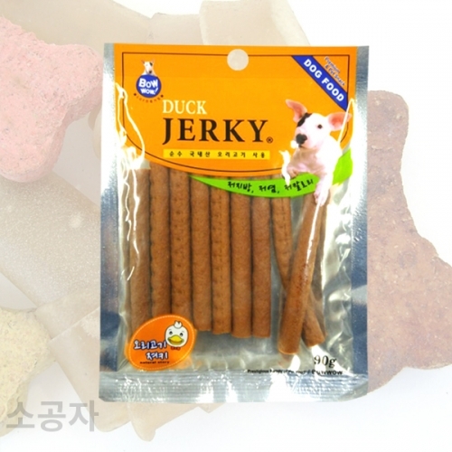 소공자 바우와코리아 오리고기져키 90g x 3개