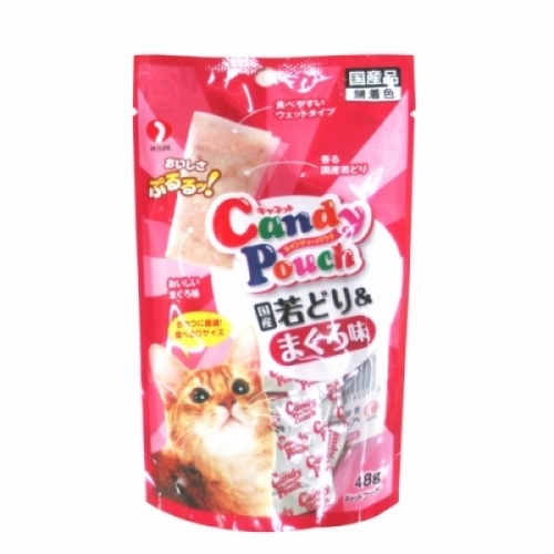 펫라인 캔디 파우치 닭가슴살 참치 48g 3gx16