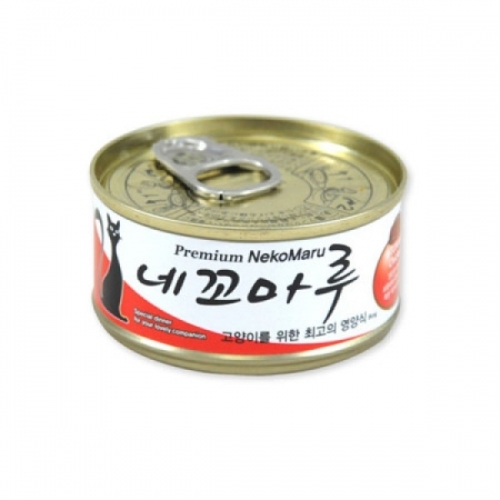 네꼬마루 참치 닭고기 캔 80g