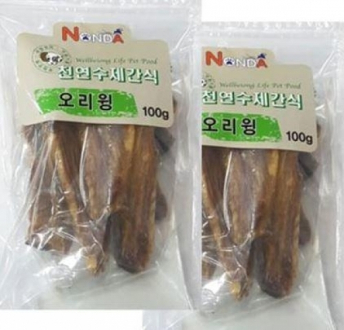 천연수제간식 오리윙100g 애견간식 강아지간식