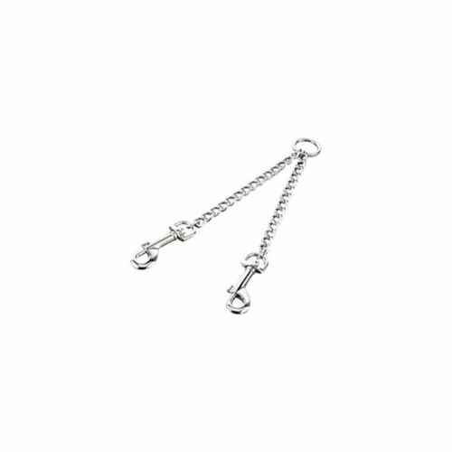 강아지 고양이 반려 애견 목줄 개목걸이 쌍줄 42cm