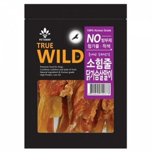 트루와일드프리미엄 소힘줄 닭가슴살말이70g 애완용품