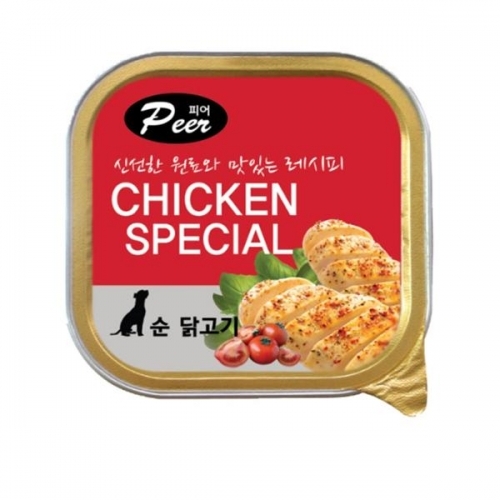 피어(peer) 순 닭고기캔 100g 20개묶음