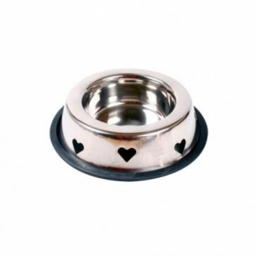 하트 스텐식기 스몰(내경 12cm 외경 21cm)