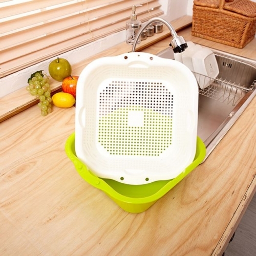 수납바스켓 야채멀티바스켓 대 그린 AbM81108-nf3061