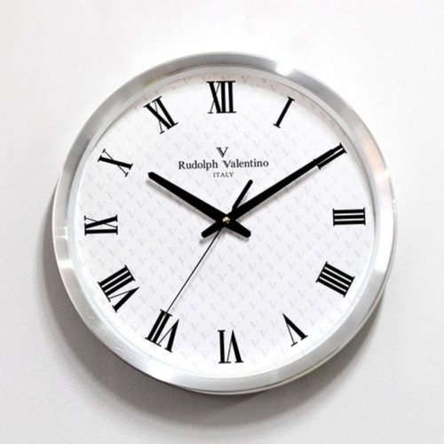 발렌티노 알루미늄 무소음 벽시계 355RAG