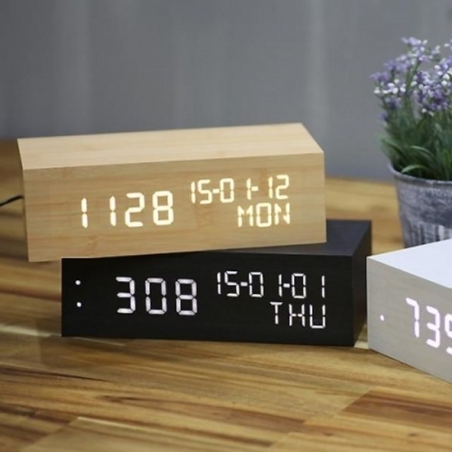 LED 직사각 탁상시계