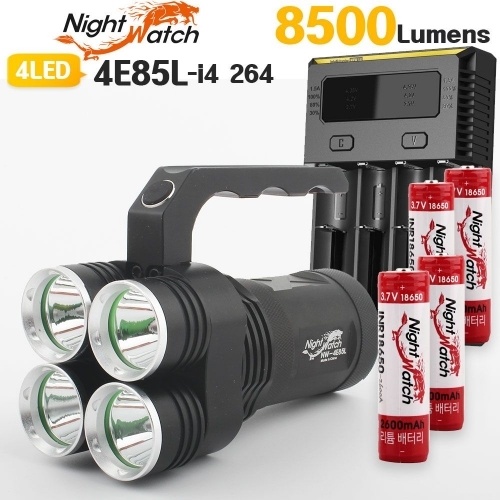 8500루멘 써치라이트세트 NW-4E85LE 손전등랜턴후레쉬