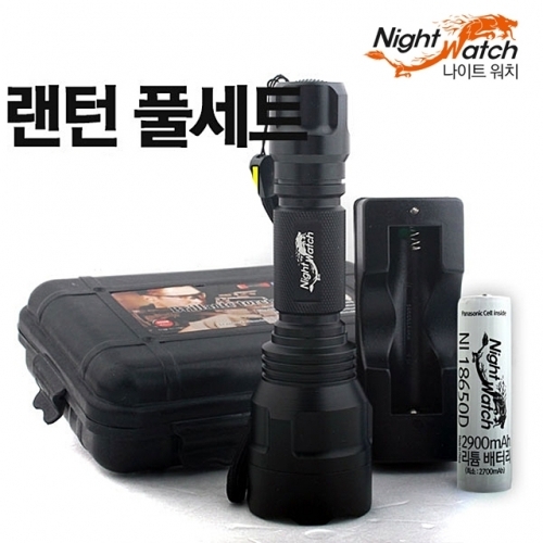 충전식 LED 후레쉬 1450L No5 라이트 랜턴 낚시