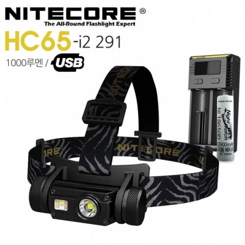 나이트코어 LED 헤드랜턴 HC65-i2291 USB충전 해루질