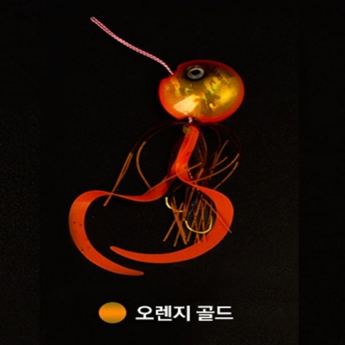 바다낚시 유동식 타이라바 100g (오렌지골드)