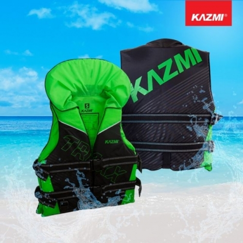 KAZMI 트랙스 Z1 구명조끼 (S그린)