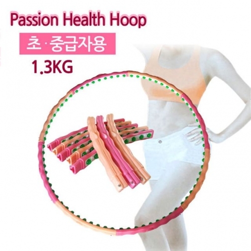 평화산업 패션 헬스 후프 1.3kg (초중급)