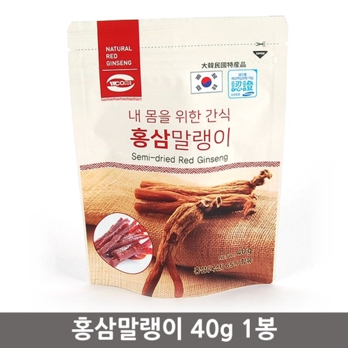 홍삼말랭이 40g