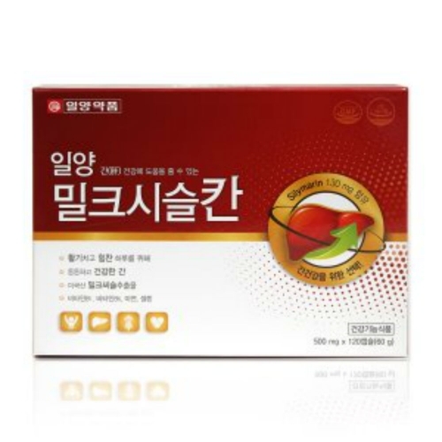 주)일양 일양밀크시슬칸 500mg x 120캡슐