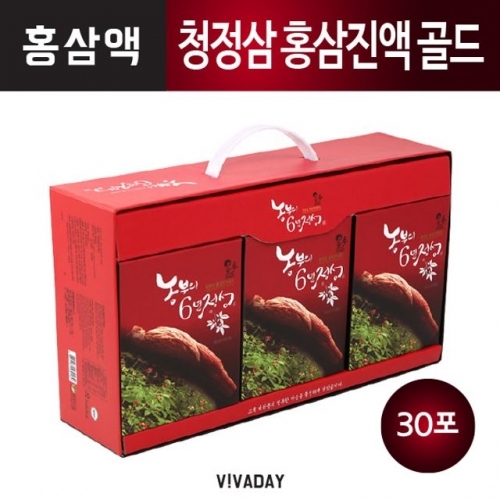 청정삼 홍삼진액 골드 - 80ml x 30포