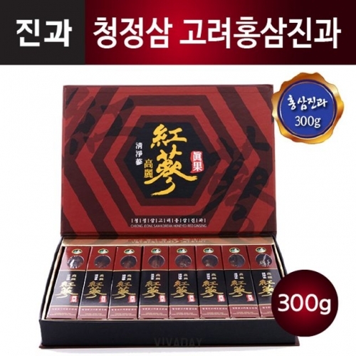 청정삼 고려홍삼진과 - 300g (8ea)