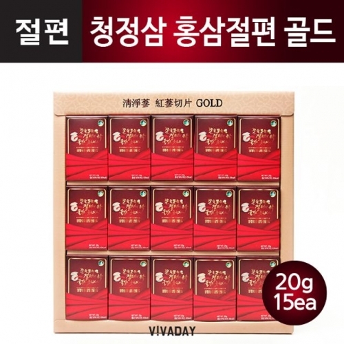 청정삼 홍삼절편 골드 - 300g (20g x 15ea)