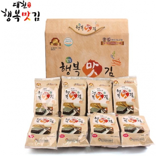 대천 행복맛김 조미식탁김 5호(13gx10봉)