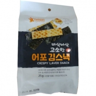 바삭바삭 구소한 어포 김스낵 25g X 30EA