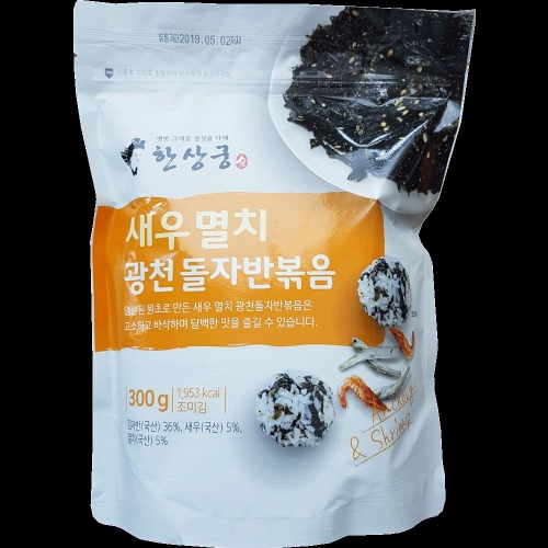 한상궁 새우멸치 광천 돌자반볶음 300g X 10EA