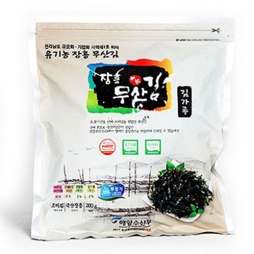 장흥무산김 김가루 200g (1팩) 착한김