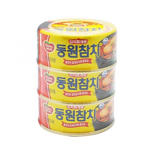 동원 김치찌개용 참치캔 100g x 3개 X 20EA_1BOX