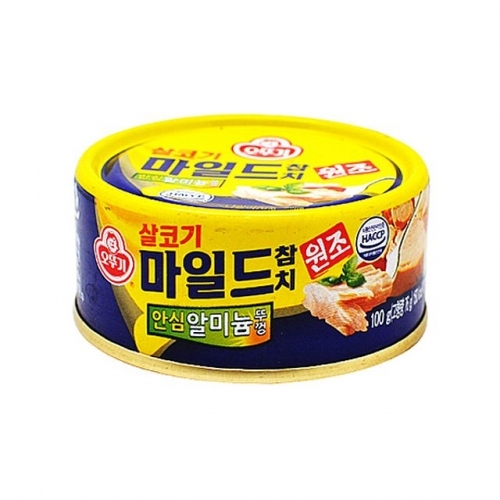 오뚜기 원조 살코기 마일드 참치 100g.