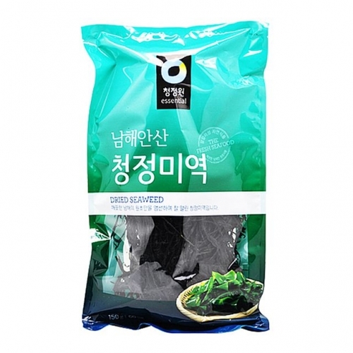 청정원 남해안산 청정 미역 150g 60인분.