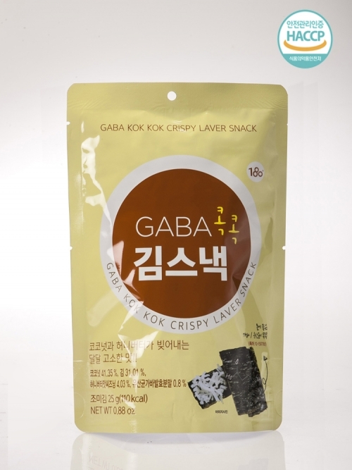 (프로티젠) GABA 콕콕 김스낵 (25g x 7봉)