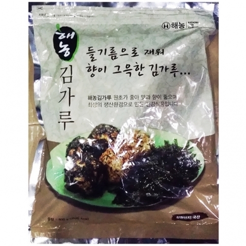김가루 조미김 식자재도매 (500gX8개) 해농