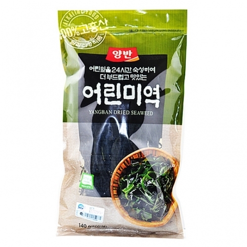 양반 어린미역 140g 60인분 X 15EA-1BOX  동원