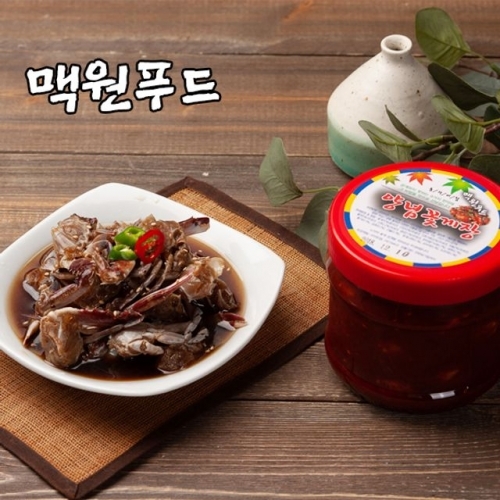 맥원푸드 간장꽃게장 양념꽃게장 1kg