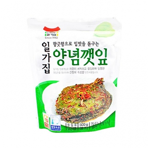 일가집 양념깻잎 500g