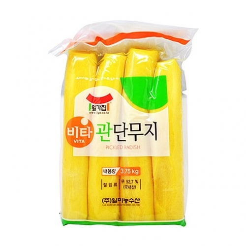 일가집 비타 관단무지 3.75kg